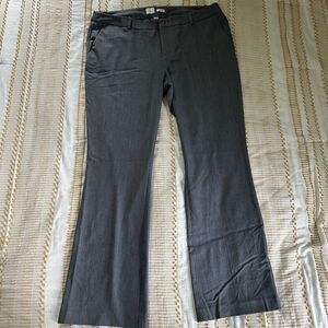A New Day Women’s Plus Gray Stretch Dress Pants Slight Bootcut Size 16